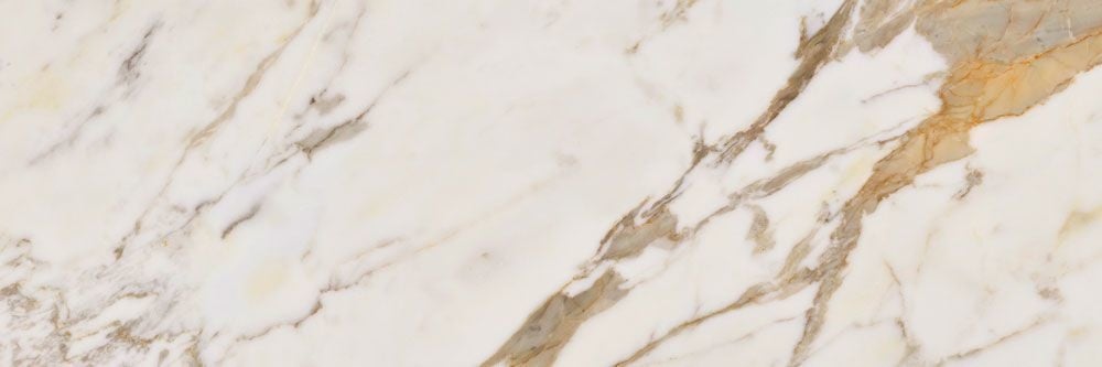 Golden Marble White effect Wall tile - Luxury Tiles