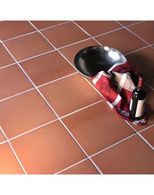 Luxury Tiles Traditional Red Corner Edge Quarry Tiles