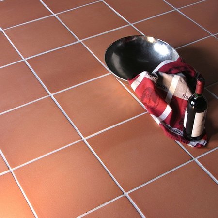 Luxury Tiles Traditional Red Corner Edge Quarry Tiles