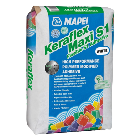 Mapei Mapei White Keraflex Maxi Tile Adhesive 2OKG