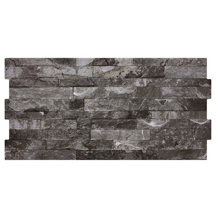 Verona Charcoal Split Face Effect Tiles 60x30cm