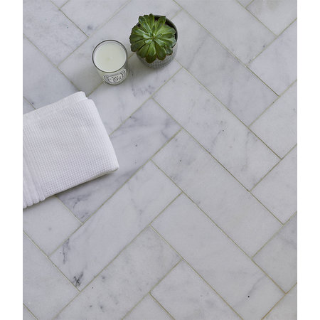 Ca' Pietra Long Island Marble Brick Honed Finish Tile