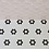 Mono Hex Porcelain Daisy Tile 26x30cm
