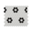 Mono Hex Porcelain Daisy Tile 26x30cm