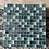 Luxury Tiles Rotomaire Blue Glass Square Mosaic 30x30cm