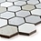 Verona Geo Hexagon Floor & Wall Mosaic Tile 32.7x31.7cm