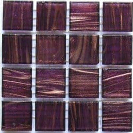 Luxury Tiles Deep Brown Waved Mosaic Tile