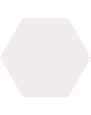 Luxury Tiles White Matt Hexagon tile