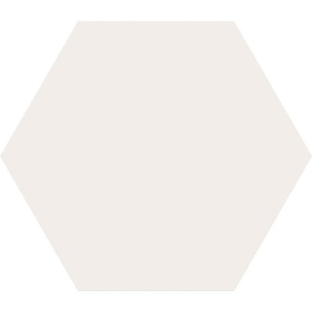 Luxury Tiles White Matt Hexagon Porcelain tile