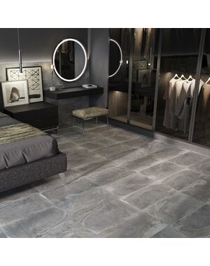 Luxury Tiles Grey Slate Sugar Glaze Porcelain Tile 30x60cm