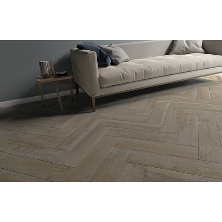 Luxury Tiles Weathered Oak Wood Effect Floor Tile 150x600mm