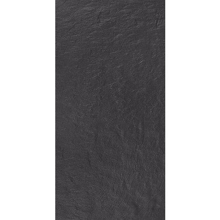 Luxury Tiles Elite Black Riven Slate Effect Tile 300x600mm