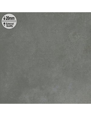 Luxury Tiles Elizabeth Graphite 20mm Porcelain Tile 60x60cm