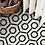 Luxury Tiles Barcelona Black and White Hexagon Marble Mosaic Tile