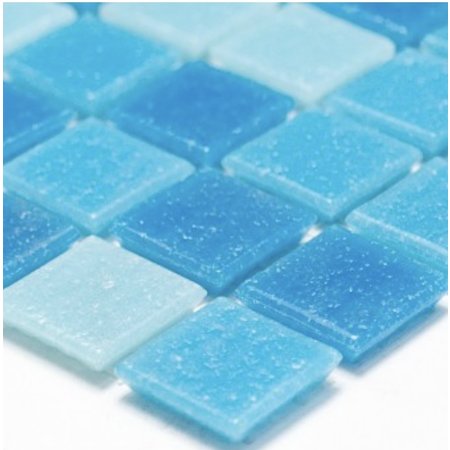 Luxury Tiles Atlantic Swimming Pool Blue Mosaic Tile