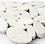 Luxury Tiles Zella Mosaic Pebble Cut White Tile  305x305cm