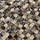 Luxury Tiles Felix Natural Glass and Dark Brown Stone Mosaic Tile