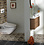 Luxury Tiles Felix Natural Glass and Dark Brown Stone Mosaic Tile