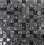Luxury Tiles Egon Black Peel and Stick Mosaic Tile - Self adhesive