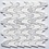 Luxury Tiles Chiara White Marble Mosaic Tile 280x262mm