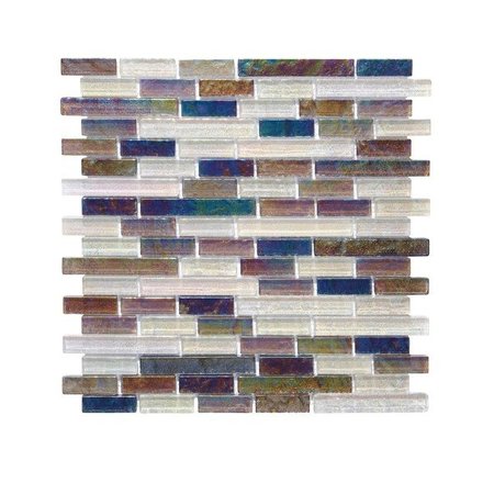 Luxury Tiles Emilia Grey Mosaic Tile 30.3cm x 30.3cm