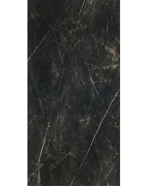 Luxury Tiles Raven Black Marble Effect Tile 600x1200mm