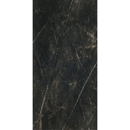 Luxury Tiles Raven Black Marble Effect Tile 600x1200mm