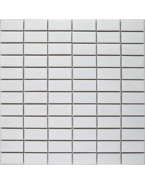 Luxury Tiles Juliette White Mosaic Brick Tiles