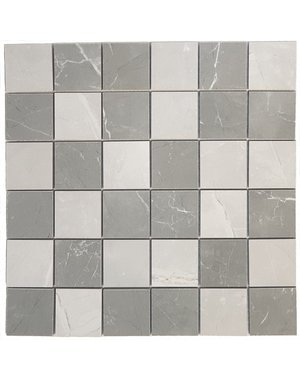 Luxury Tiles Stone Grey Marble Effect Mix Mosaic Tile 300x300mm