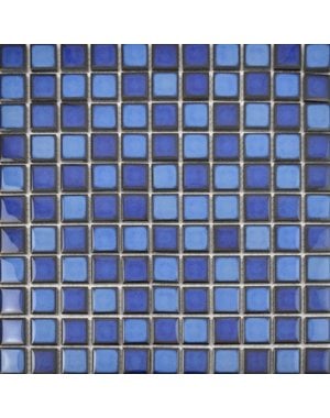 Luxury Tiles Trafalgar Square Blue Mosaic Tile