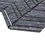 Luxury Tiles Chevron Archway Black Mosaic Tile
