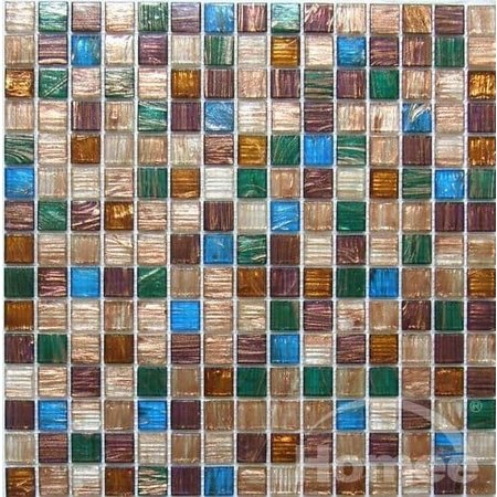 Luxury Tiles Cancun Glass Mosaic Tile 32x32cm