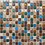 Luxury Tiles Cancun Glass Mosaic Tile 32x32cm