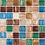 Luxury Tiles Cancun Glass Mosaic Tile 32x32cm