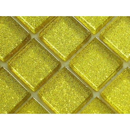 Luxury Tiles Gold Glitter Mosaic Tile 300x300mm