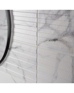 Luxury Tiles Giovanni Grey Marble Effect Décor Tile 40x25cm