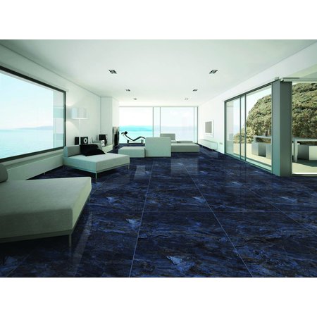 Luxury Tiles Venetian Blue Floor and wall Tile 1200x600mm