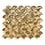 Luxury Tiles Scallop Gold Shell Mosaic Tile