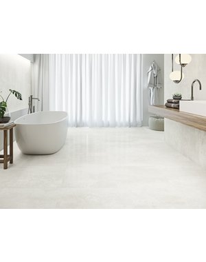Luxury Tiles Burghley Stone Washed White 80x80cm Floor Tile
