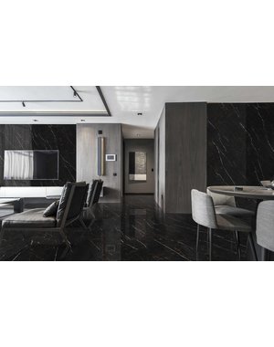  Marquina Polished Porcelain Wall and Floor Tile 1200x600mm