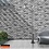 Stone Age Light Grey Split Face Wall Tile 300x600mm