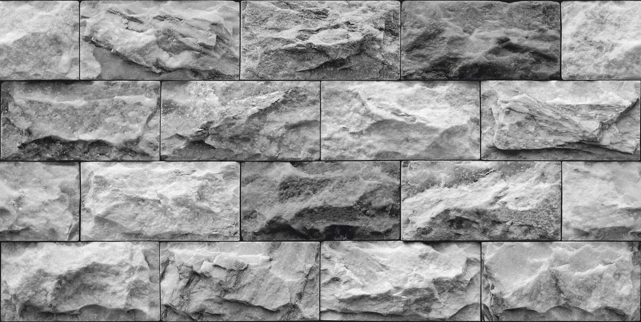 Stone Age Light Grey Split Face Wall Tile 300x600mm Luxury Tiles