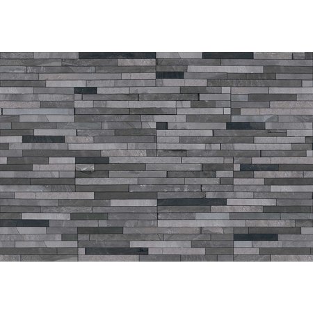 Moon Stone Black Split Face Wall tile 300x450mm