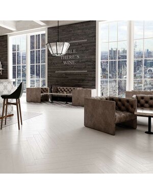 Luxury Tiles Ash White Wood Effect Tiles