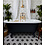 Mono Hex Porcelain Daisy Tile 26x30cm