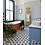 Mono Hex Porcelain Daisy Tile 26x30cm