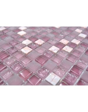 Luxury Tiles Emilia Glass Natural Stone Mosaic Tile