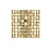 Verona Glass Mosaic Tiles Midland Gold 300x300mm