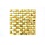 Luxury Tiles DIY SELF-ADHESIVE MOSAIC TILES Stick on- DaVinci- gold patterned