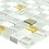 Maryot White Gold Natural Stone Mosaic Tile 300x300 mm